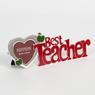 Rama foto litere "best teacher" - DGFS146