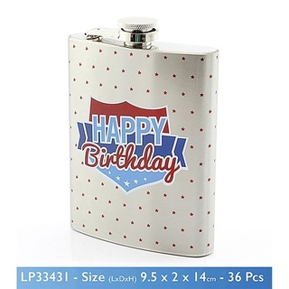 Sticla inox Happy Birthday (La multi ani) - DGLP33431