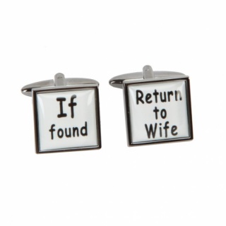 Butoni "if found" "return to wife"("daca-l gasiti" "returnati sotiei") - DGHM508