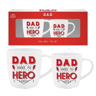 Set cana pentru tata si copil Dad you`re my Hero - DGLP33853